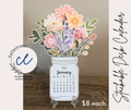 Stackable Desk Calendar